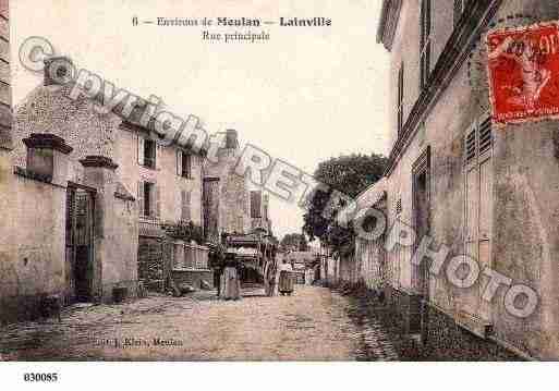Ville de LAINVILLE, carte postale ancienne