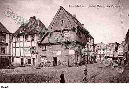 Ville de LAMBALLE, carte postale ancienne