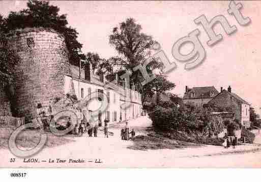 Ville de LAON, carte postale ancienne