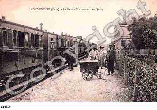 Ville de NONANCOURT, carte postale ancienne