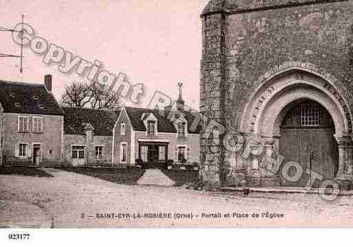 Ville de SAINTCYRLAROSIERE, carte postale ancienne