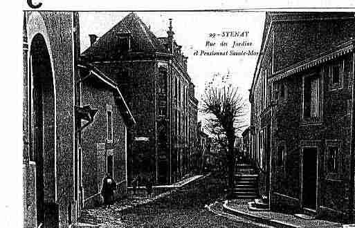 Ville de STENAY, carte postale ancienne