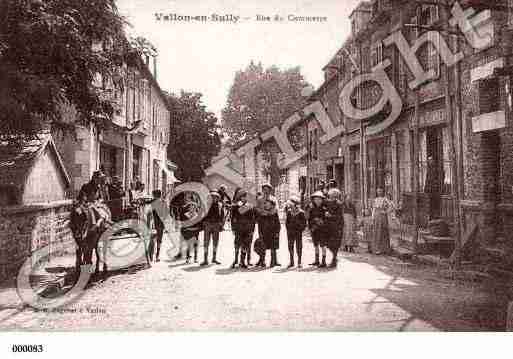 Ville de VALLONENSULLY, carte postale ancienne