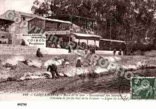 Ville de CARQUEIRANNE, carte postale ancienne