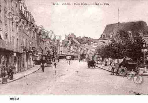Ville de DINAN, carte postale ancienne