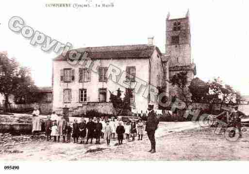 Ville de DOMPIERRE, carte postale ancienne