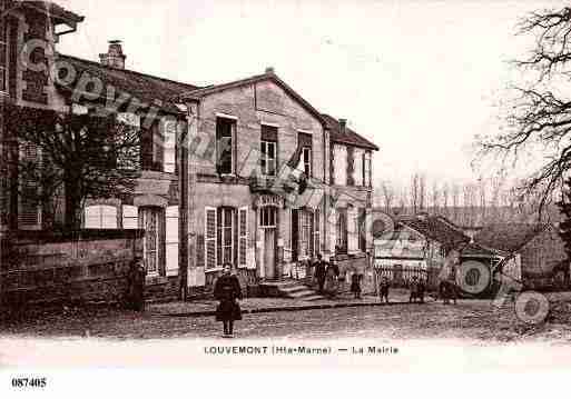 Ville de LOUVEMONT, carte postale ancienne