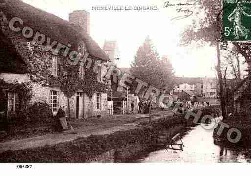 Ville de MUNEVILLELEBINGARD, carte postale ancienne