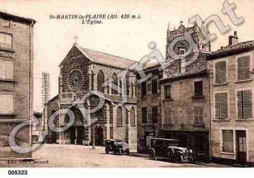 Ville de SAINTMARTINLAPLAINE, carte postale ancienne