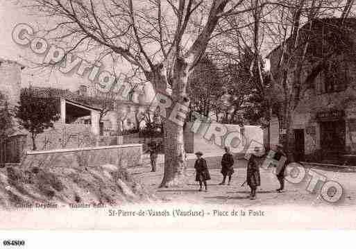 Ville de SAINTPIERREDEVASSOLS, carte postale ancienne