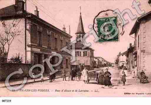 Ville de THAONLESVOSGES, carte postale ancienne