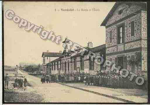 Ville de VERDELOT, carte postale ancienne