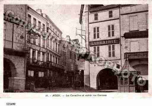 Ville de AGEN, carte postale ancienne