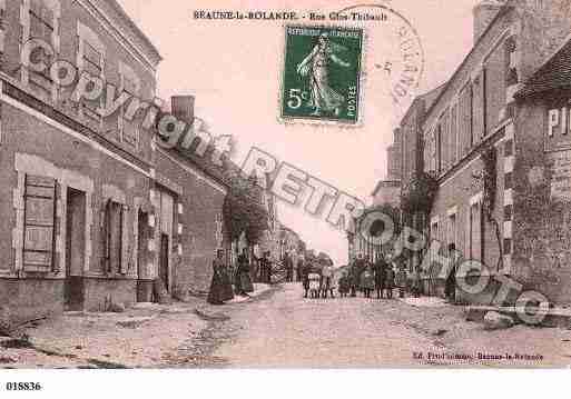 Ville de BEAUNELAROLANDE, carte postale ancienne