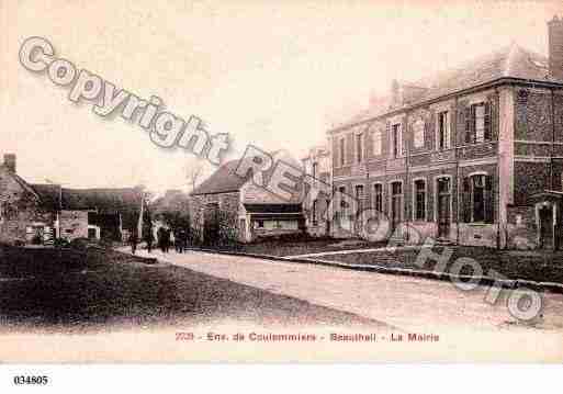 Ville de BEAUTHEIL, carte postale ancienne