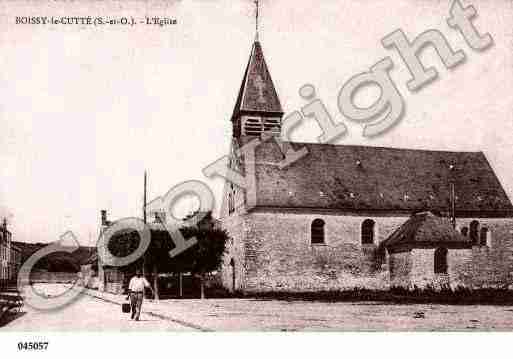 Ville de BOISSYLECUTTE, carte postale ancienne