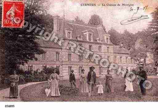 Ville de CERNEUX, carte postale ancienne