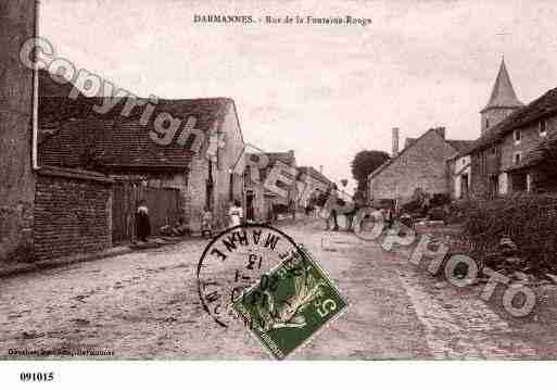 Ville de DARMANNES, carte postale ancienne