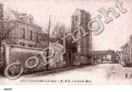 Ville de GRANGESLEROI(LES), carte postale ancienne