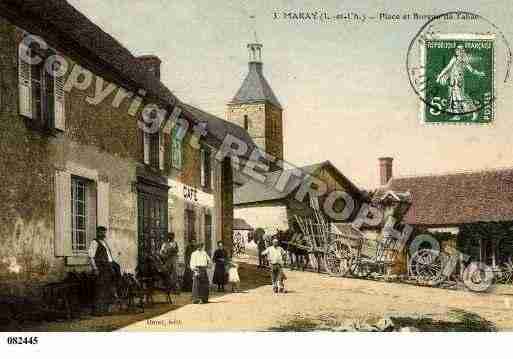 Ville de MARAY, carte postale ancienne