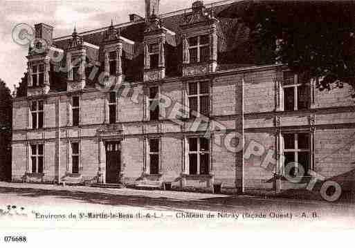 Ville de SAINTMARTINLEBEAU, carte postale ancienne