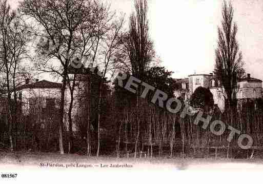 Ville de SAINTPARDONDECONQUES, carte postale ancienne