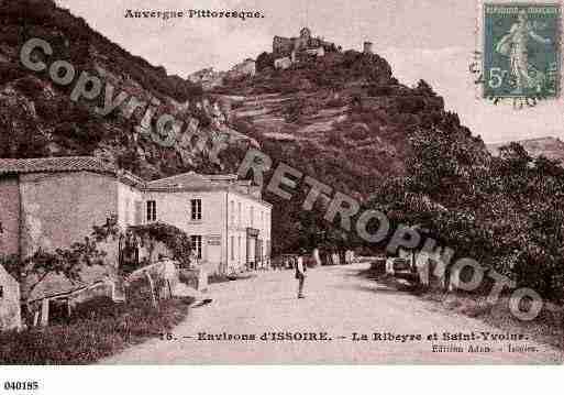 Ville de SAINTYVOINE, carte postale ancienne