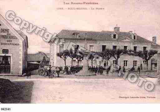 Ville de BOEILBEZING, carte postale ancienne