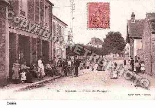Ville de CESSON, carte postale ancienne