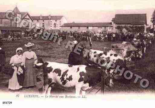 Ville de LUXEUILLESBAINS, carte postale ancienne