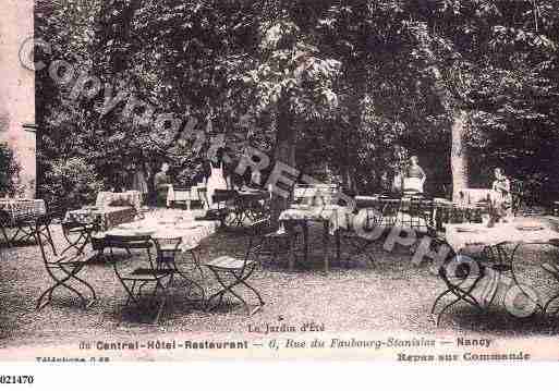 Ville de NANCY, carte postale ancienne