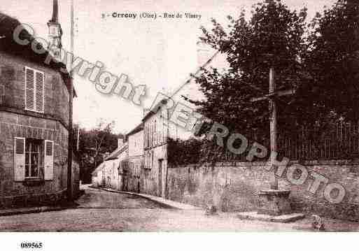 Ville de ORROUY, carte postale ancienne