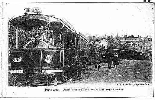 Ville de PARISVECU, carte postale ancienne