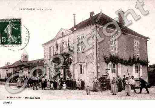 Ville de ROTHIERE(LA), carte postale ancienne