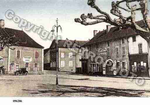 Ville de SANTENAY, carte postale ancienne