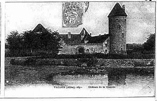 Ville de VALLONENSULLY, carte postale ancienne