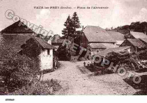 Ville de VAUXLESPRES, carte postale ancienne