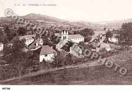 Ville de VIODOSABENSEDEBAS, carte postale ancienne