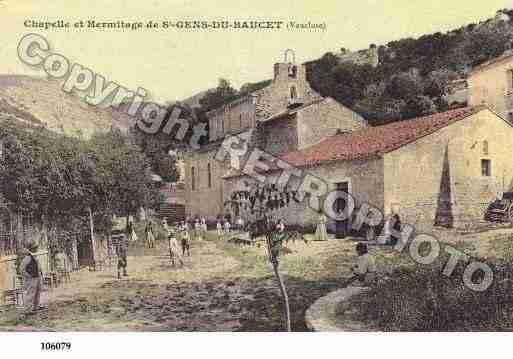Ville de BEAUCET(LE)SAINTGENS, carte postale ancienne