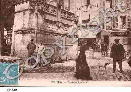 Ville de BLOIS, carte postale ancienne