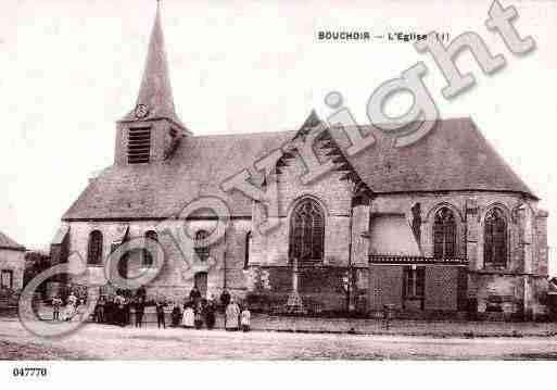 Ville de BOUCHOIR, carte postale ancienne