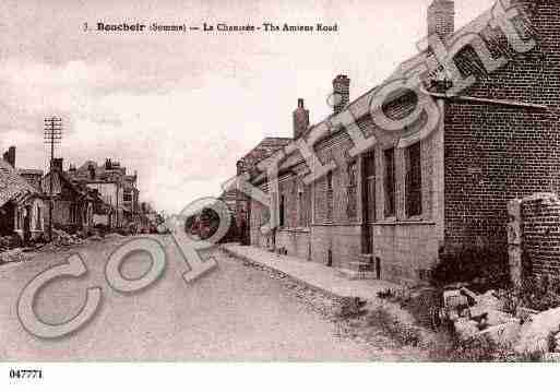 Ville de BOUCHOIR, carte postale ancienne