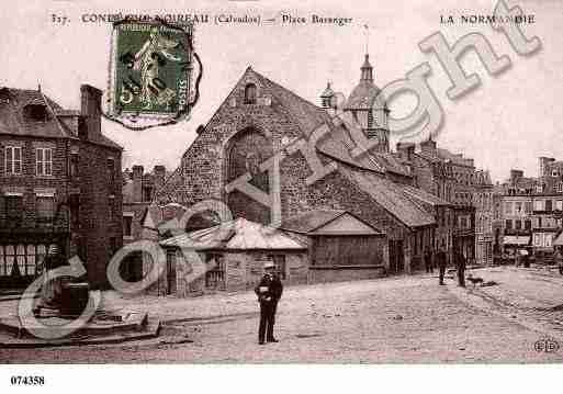 Ville de CONDESURNOIREAU, carte postale ancienne