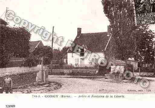 Ville de CONGY, carte postale ancienne