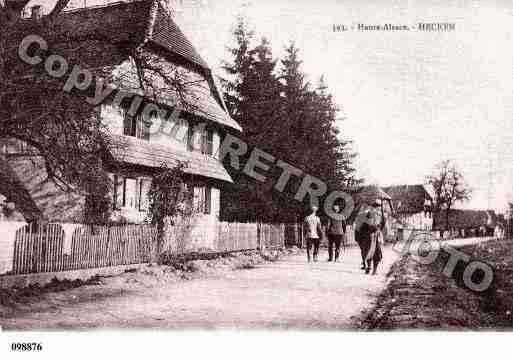 Ville de HECKEN, carte postale ancienne