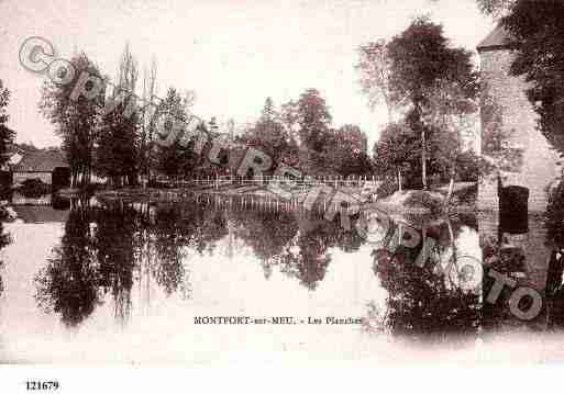 Ville de MONTFORT, carte postale ancienne