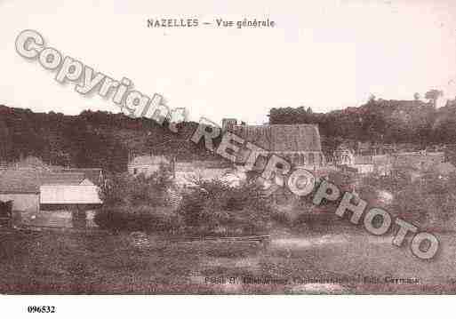 Ville de NAZELLESNEGRON, carte postale ancienne
