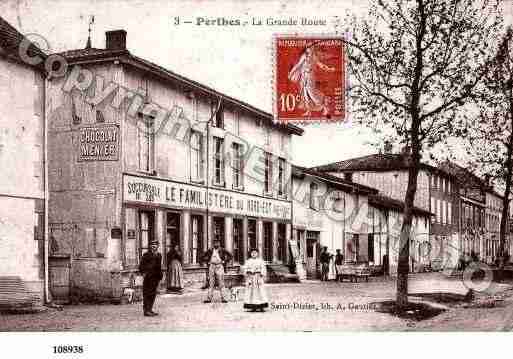 Ville de PERTHES, carte postale ancienne