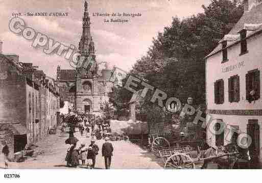 Ville de SAINTEANNED'AURAY, carte postale ancienne