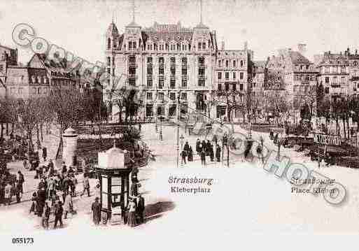 Ville de STRASBOURG, carte postale ancienne